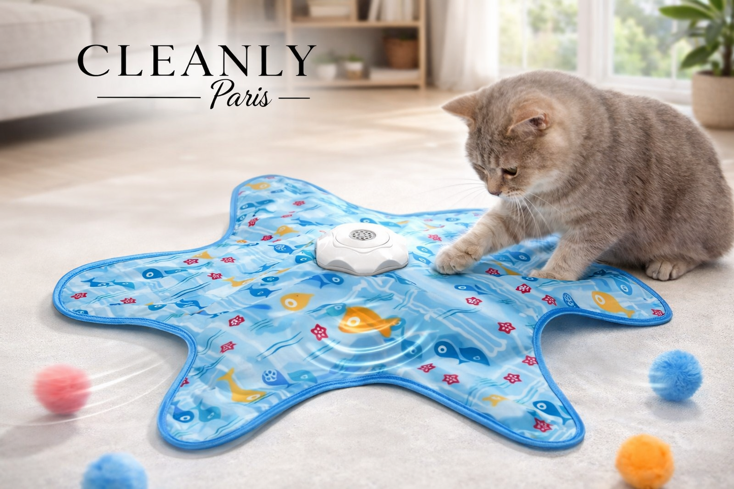 Jouet interactif pour chat