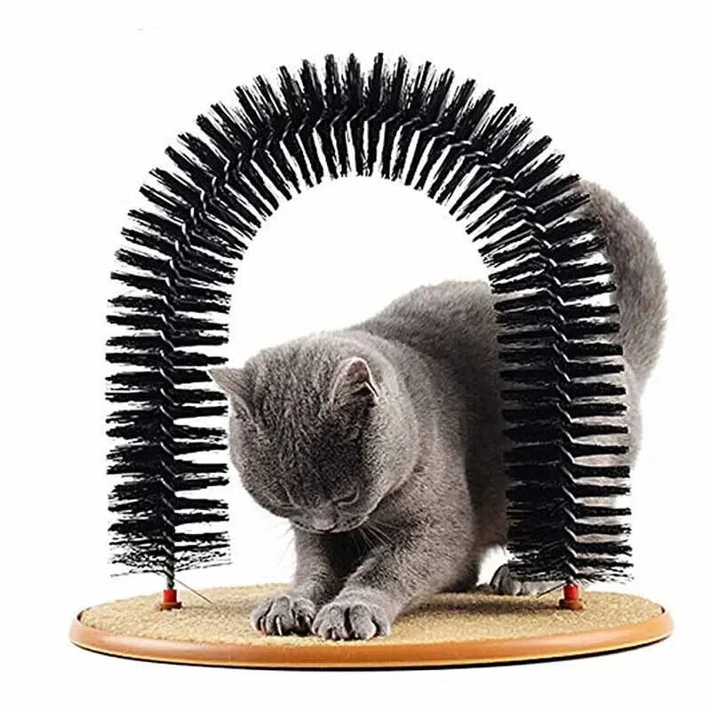 Arche de Massage et Griffoir pour Chat