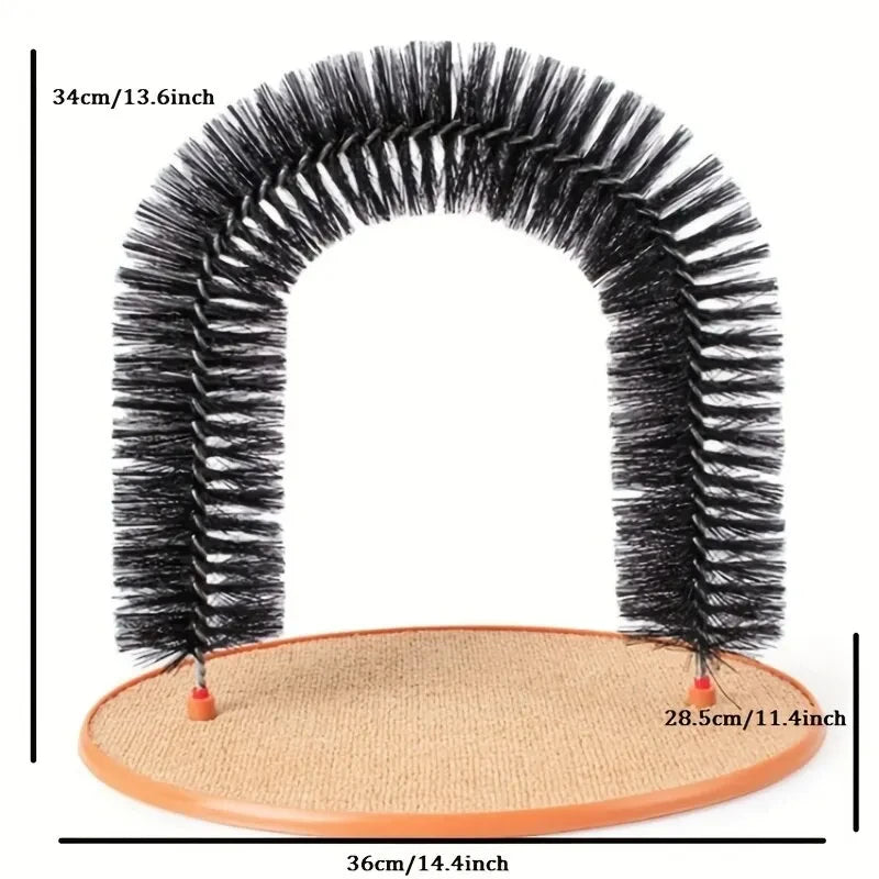 Arche de Massage et Griffoir pour Chat