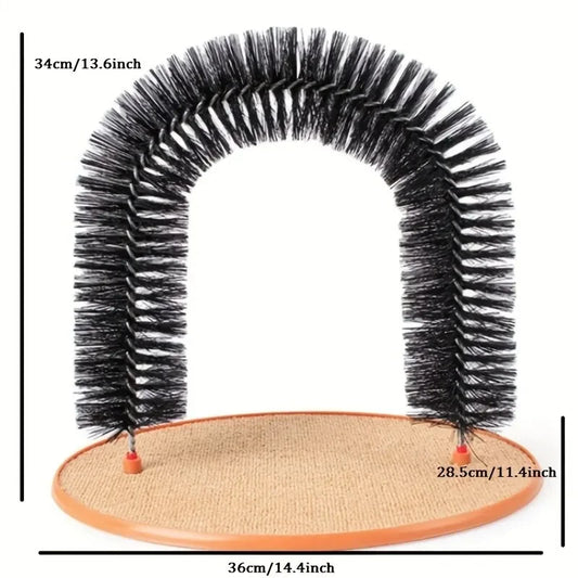 Arche de Massage et Griffoir pour Chat